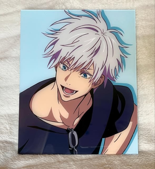 Anime glass painting — piece 10